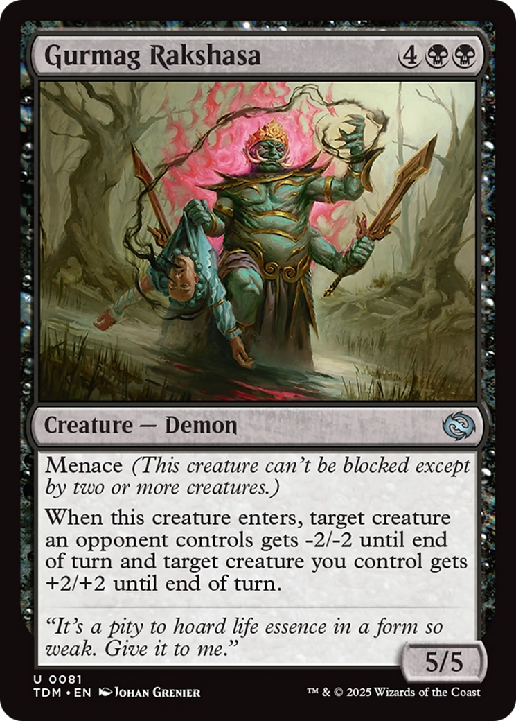 Gurmag Rakshasa [Tarkir: Dragonstorm] | Clutch Gaming