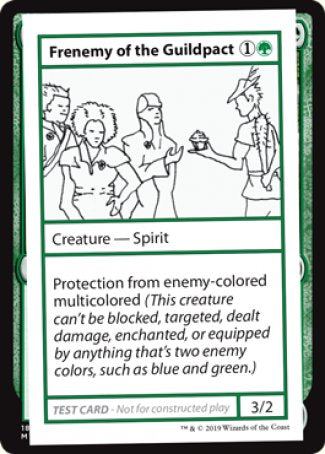 Frenemy of the Guildpact (2021 Edition) [Mystery Booster Playtest Cards] | Clutch Gaming