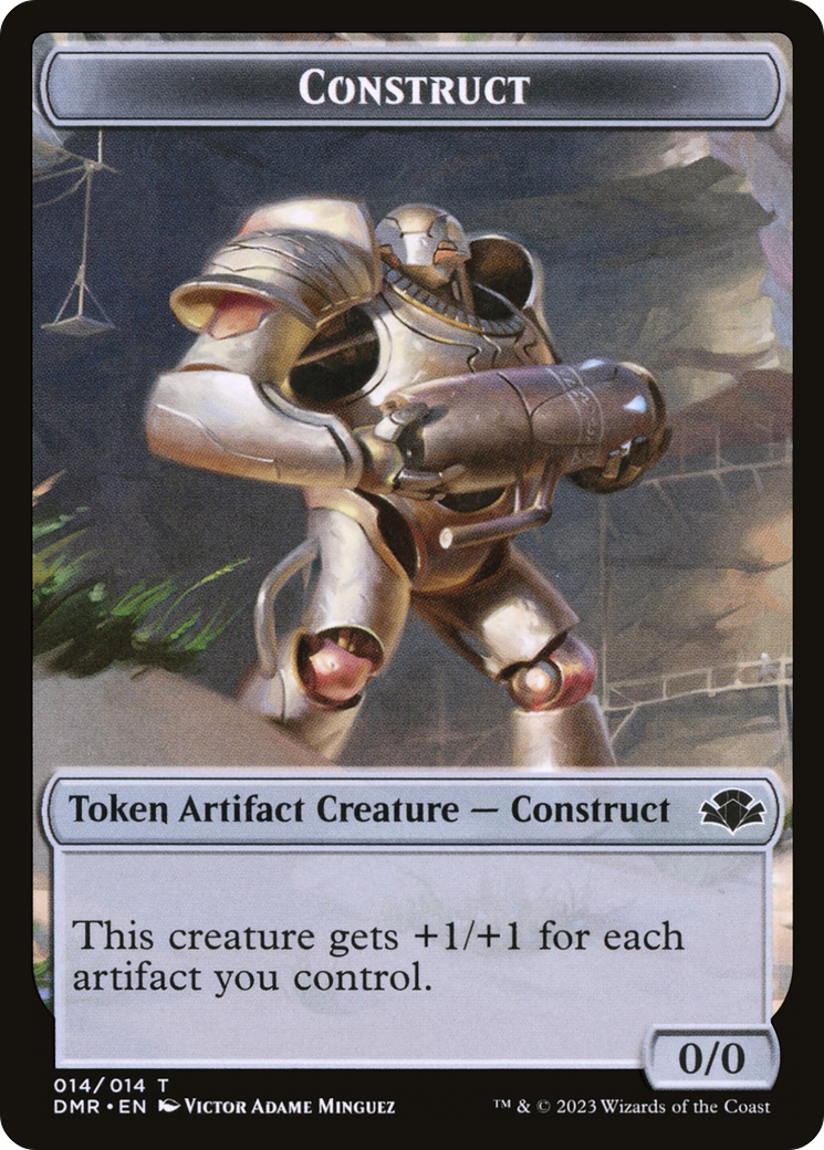 Construct Token [Dominaria Remastered Tokens] | Clutch Gaming