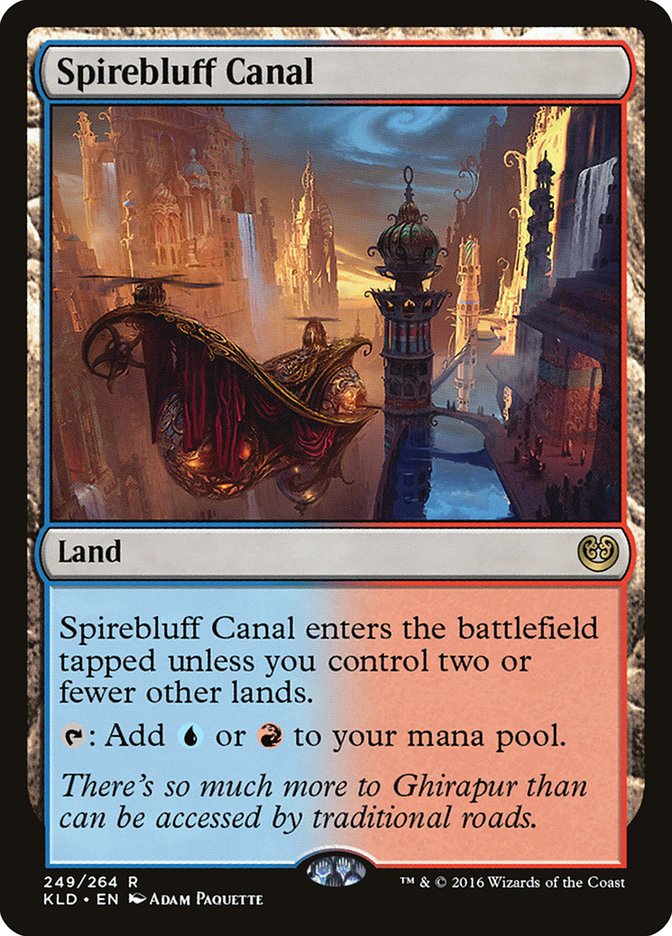 Spirebluff Canal [Kaladesh] | Clutch Gaming