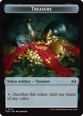 Elephant // Treasure Double-Sided Token [Tarkir: Dragonstorm Tokens] | Clutch Gaming