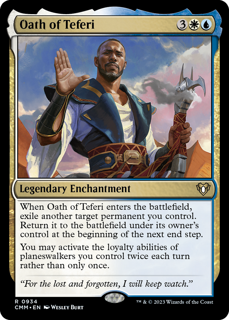 Oath of Teferi [Commander Masters] | Clutch Gaming