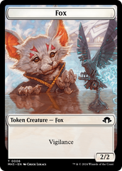 Servo // Fox Double-Sided Token [Modern Horizons 3 Tokens] | Clutch Gaming