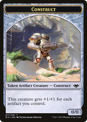 Soldier (004) // Construct (017) Double-Sided Token [Modern Horizons Tokens] | Clutch Gaming