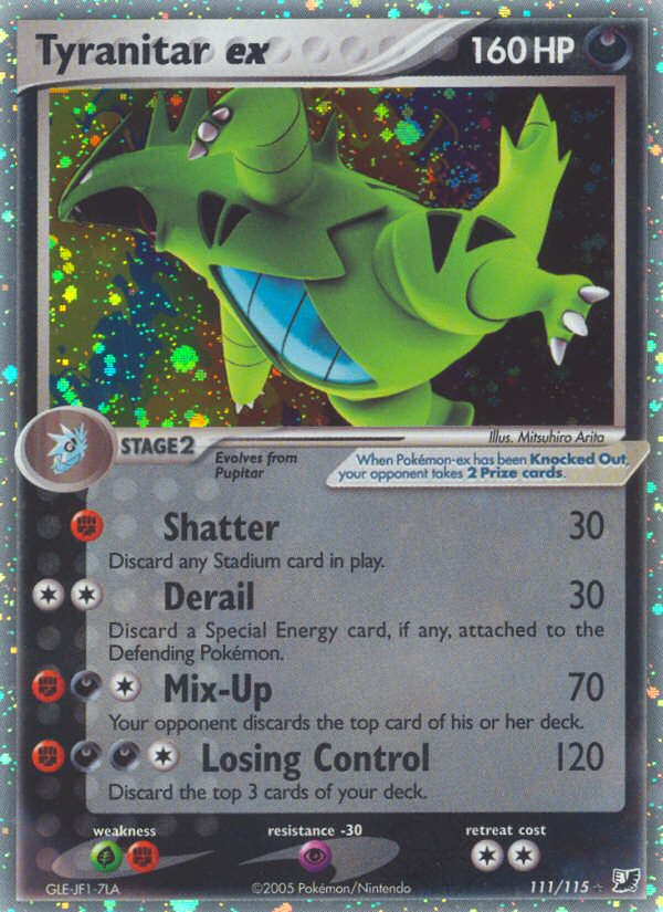 Tyranitar ex (111/115) [EX: Unseen Forces] | Clutch Gaming