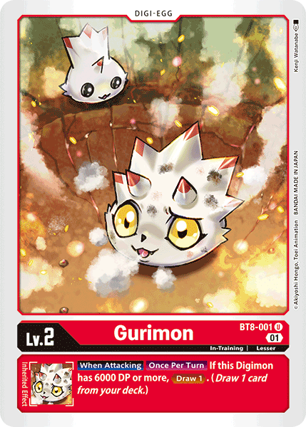 Gurimon [BT8-001] [New Awakening] | Clutch Gaming