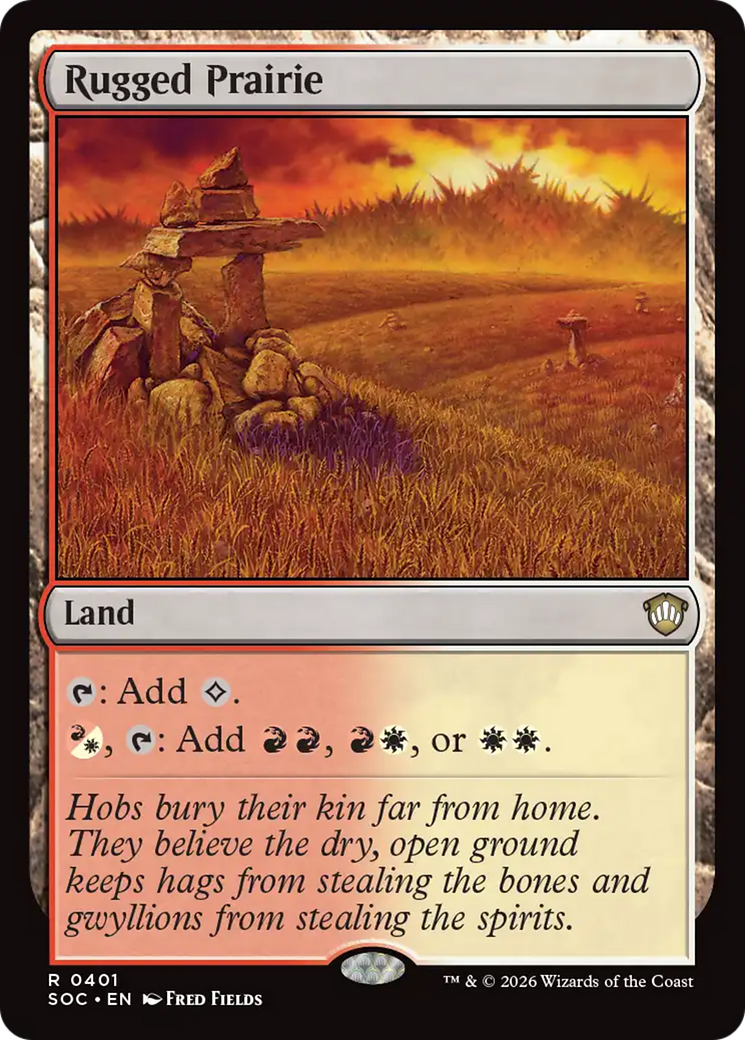Rugged Prairie [Secrets of Strixhaven Commander] | Clutch Gaming