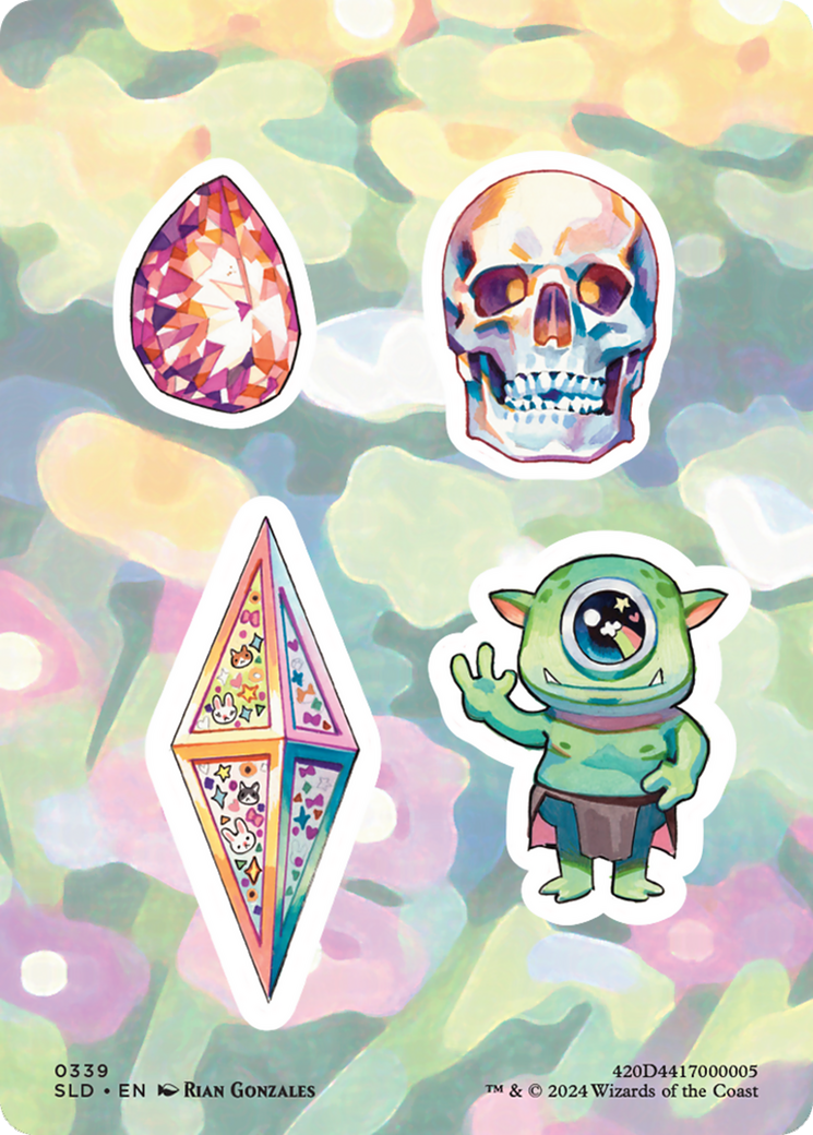 Sticker Sheet (0339) [Secret Lair Drop Series] | Clutch Gaming