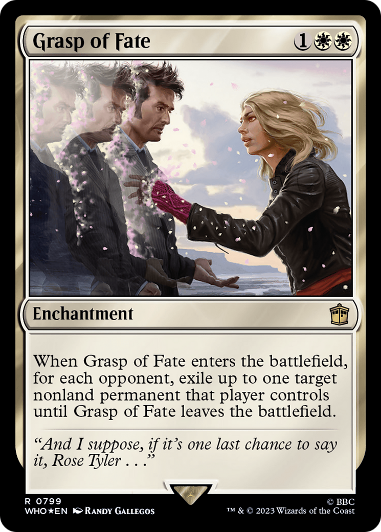 Grasp of Fate (Surge Foil) [Doctor Who] | Clutch Gaming