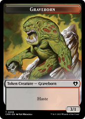 Thopter // Graveborn Double-Sided Token [Commander Masters Tokens] | Clutch Gaming