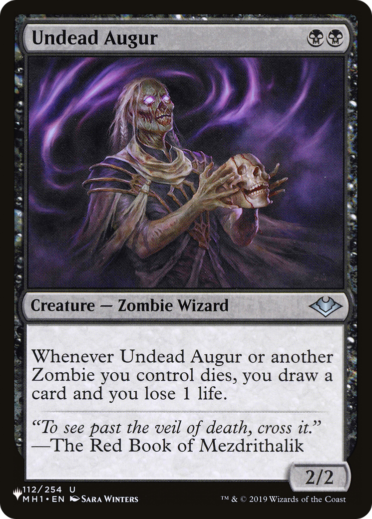 Undead Augur [The List Reprints] | Clutch Gaming