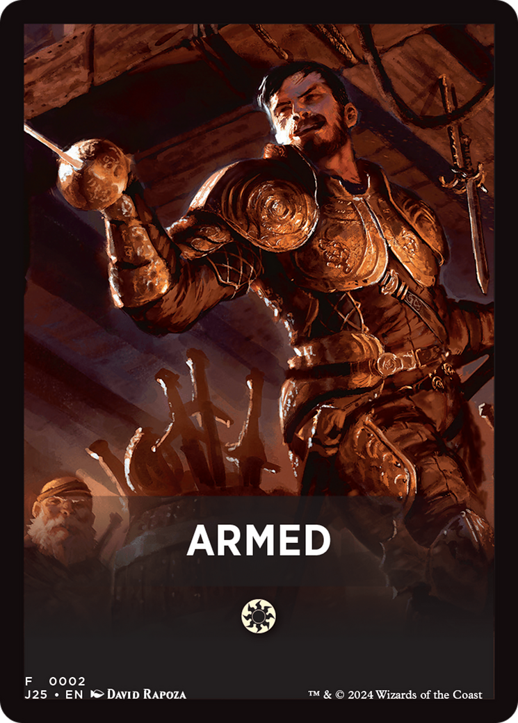 Armed Theme Card [Foundations Jumpstart Front Cards] | Clutch Gaming