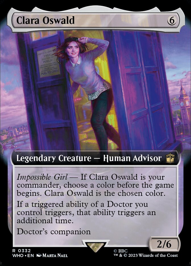 Clara Oswald (Extended Art) [Doctor Who] | Clutch Gaming