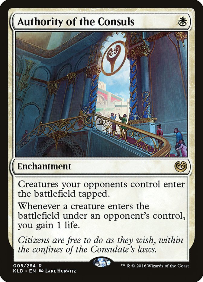 Authority of the Consuls [Kaladesh] | Clutch Gaming