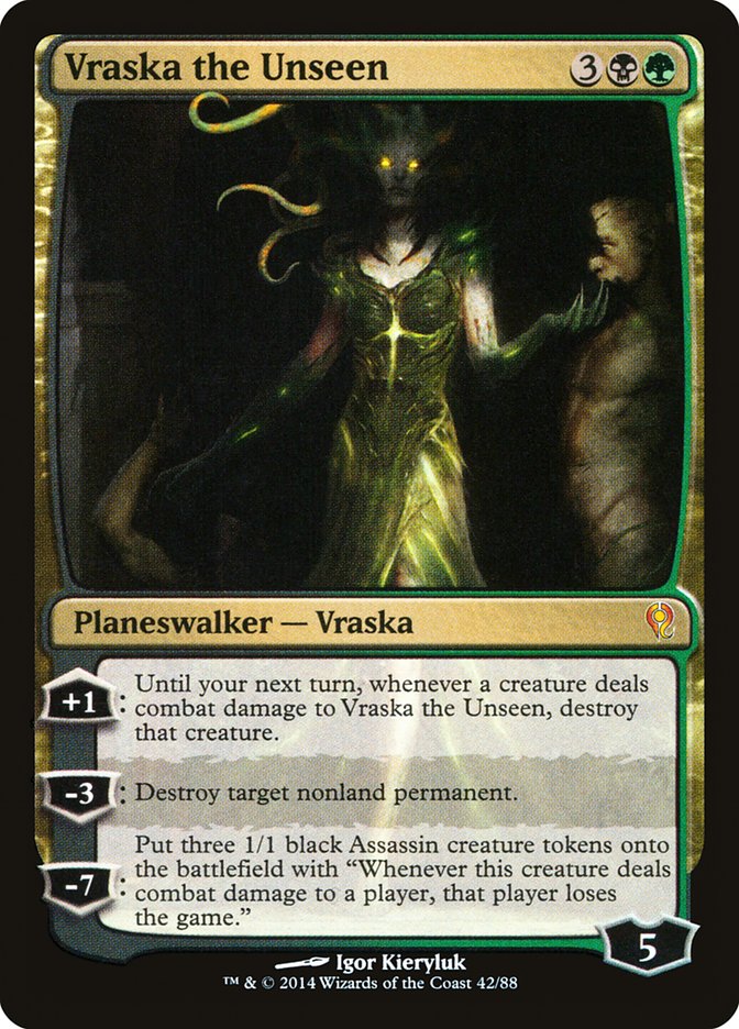 Vraska the Unseen [Duel Decks: Jace vs. Vraska] | Clutch Gaming