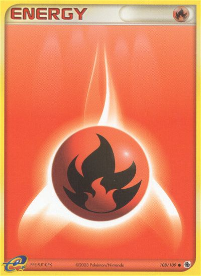 Fire Energy (108/109) [EX: Ruby & Sapphire] | Clutch Gaming