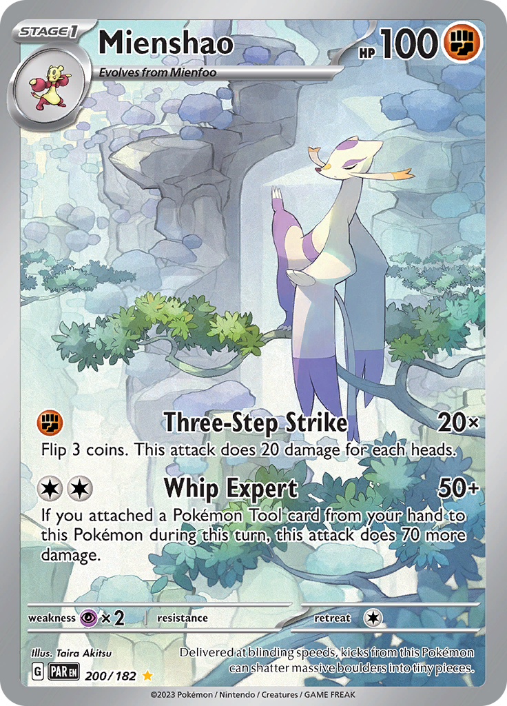 Mienshao (200/182) [Scarlet & Violet: Paradox Rift] | Clutch Gaming