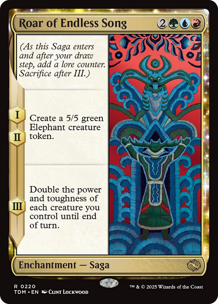 Roar of Endless Song [Tarkir: Dragonstorm] | Clutch Gaming