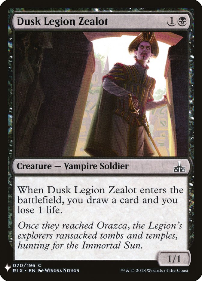 Dusk Legion Zealot [Mystery Booster] | Clutch Gaming