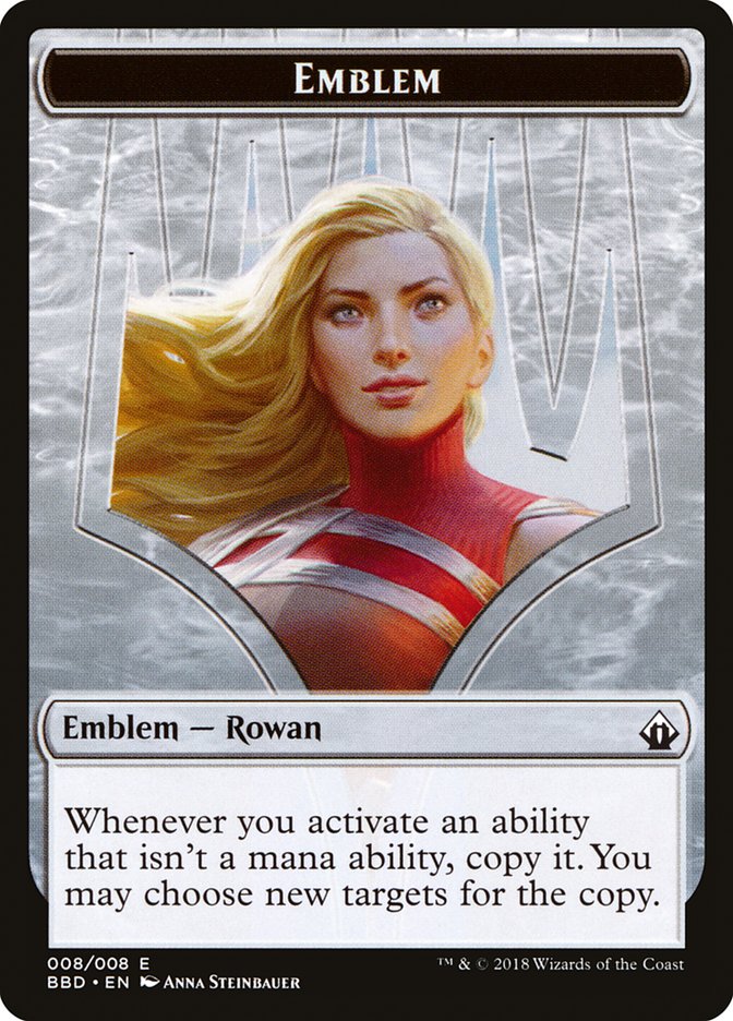 Rowan Kenrith Emblem [Battlebond Tokens] | Clutch Gaming