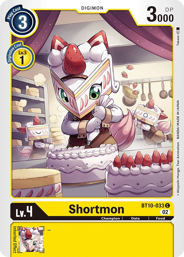 Shortmon [BT10-033] [Xros Encounter] | Clutch Gaming