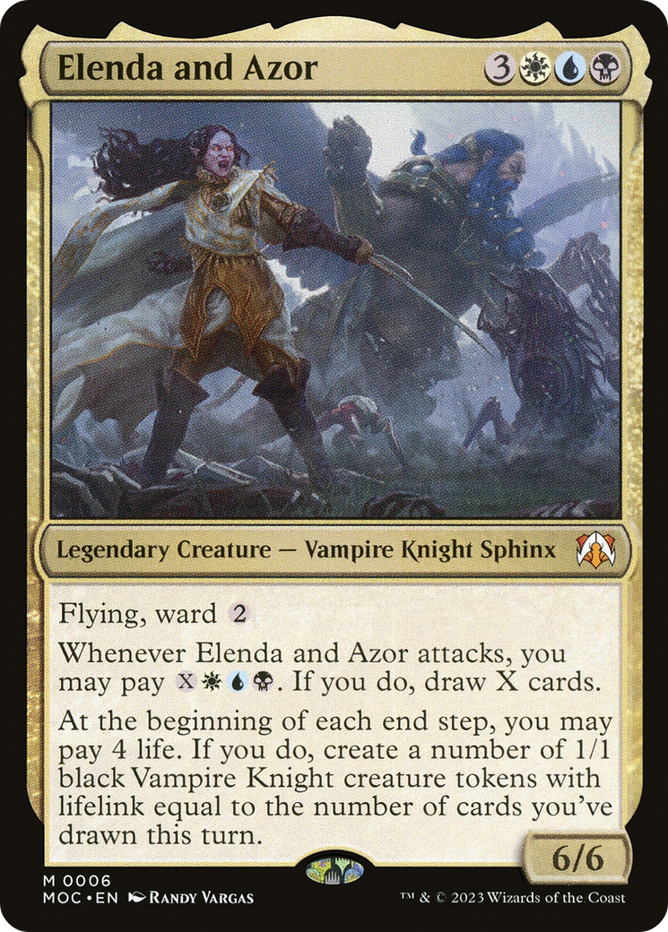 Elenda and Azor [March of the Machine Commander] | Clutch Gaming