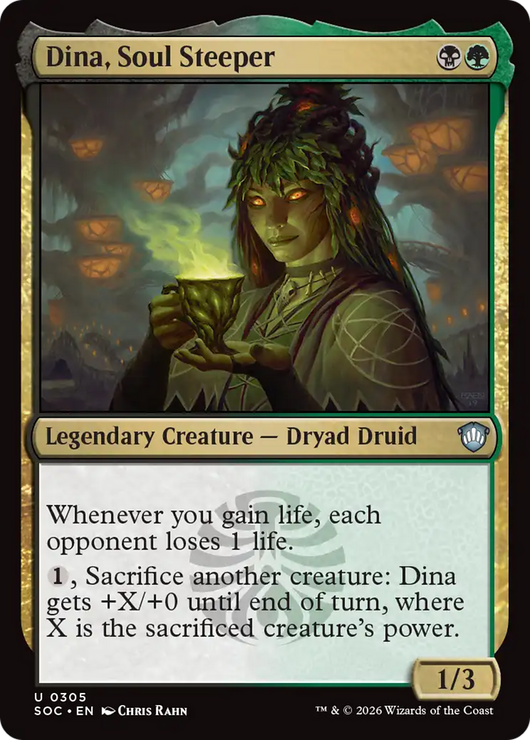 Dina, Soul Steeper [Secrets of Strixhaven Commander] | Clutch Gaming