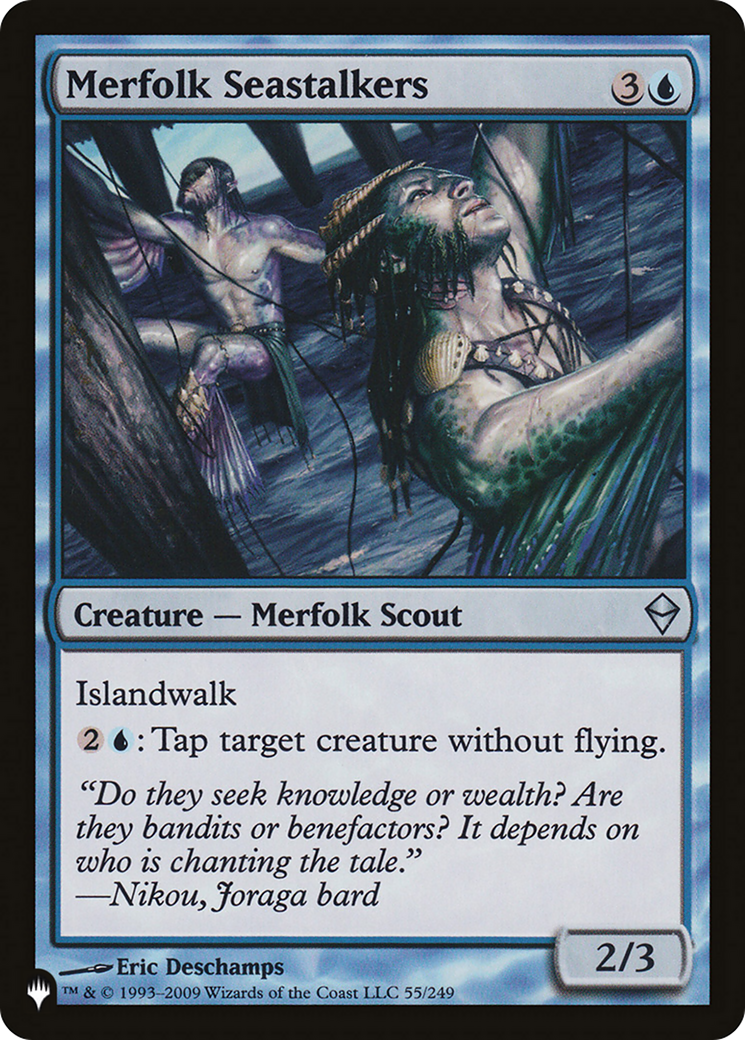 Merfolk Seastalkers [The List Reprints] | Clutch Gaming