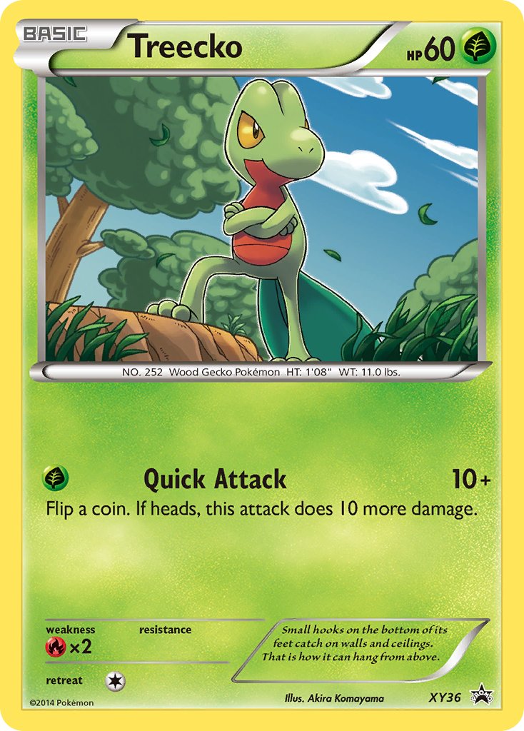 Treecko (XY36) [XY: Black Star Promos] | Clutch Gaming