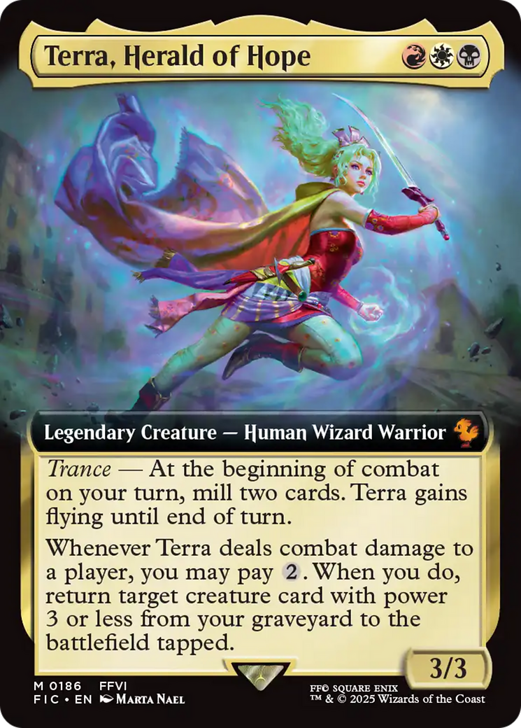 Terra, Herald of Hope (Extended Art) [FINAL FANTASY Commander] | Clutch Gaming