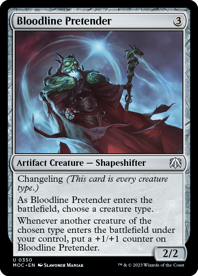 Bloodline Pretender [March of the Machine Commander] | Clutch Gaming