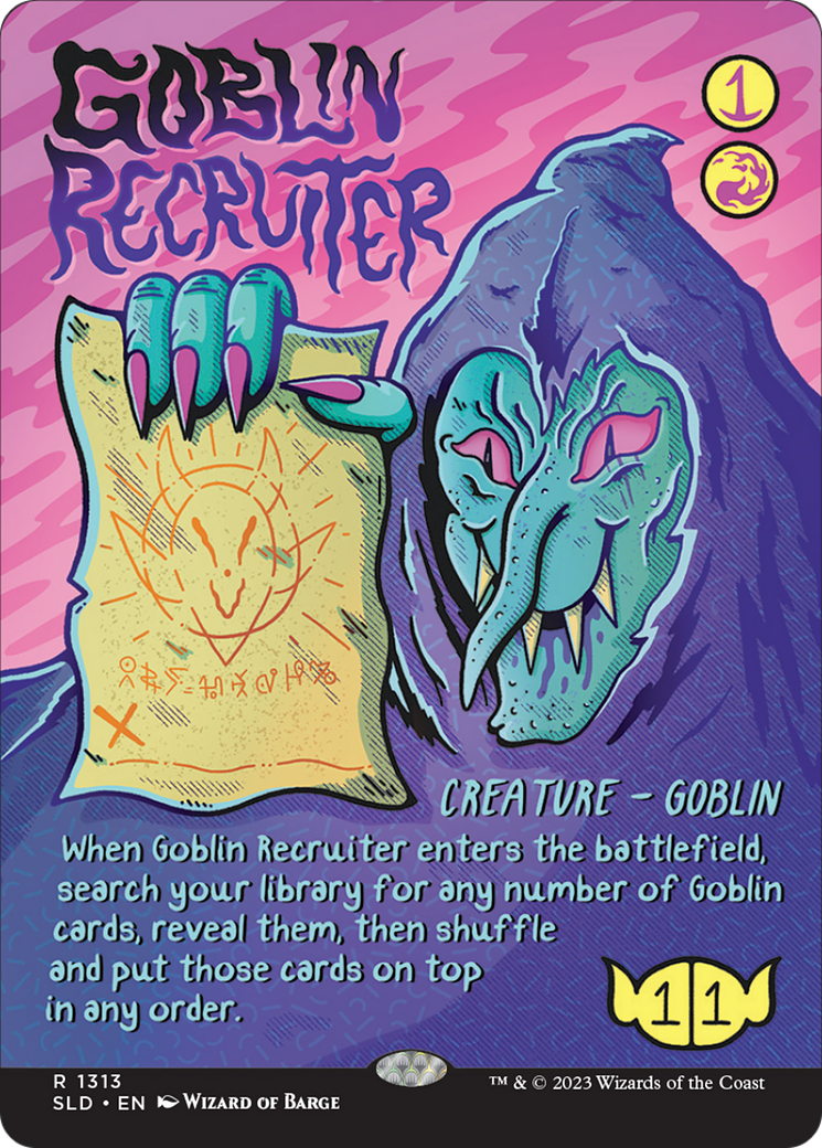 Goblin Recruiter [Secret Lair Drop Series] | Clutch Gaming