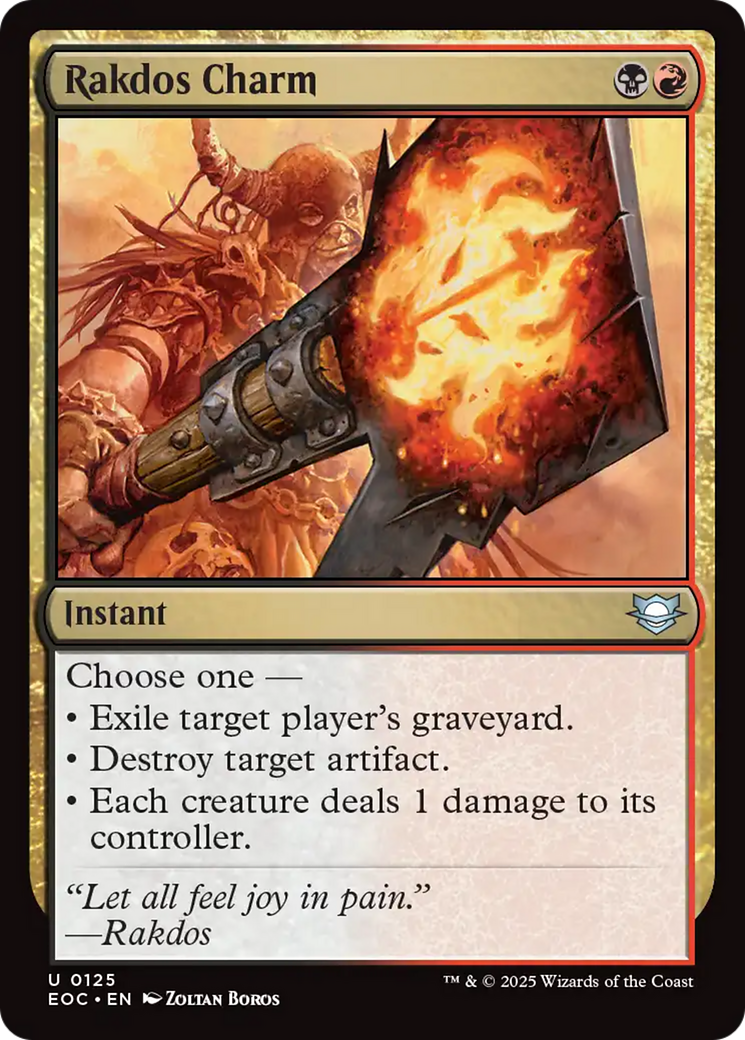 Rakdos Charm [Edge of Eternities Commander] | Clutch Gaming
