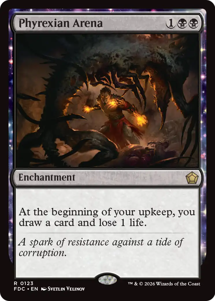 Phyrexian Arena [Foundations Commander] | Clutch Gaming