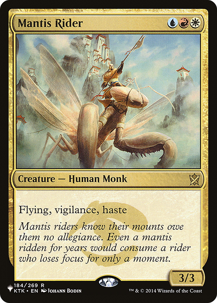 Mantis Rider [The List Reprints] | Clutch Gaming