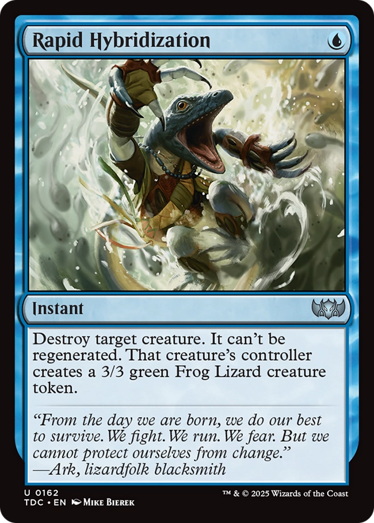 Rapid Hybridization [Tarkir: Dragonstorm Commander] | Clutch Gaming
