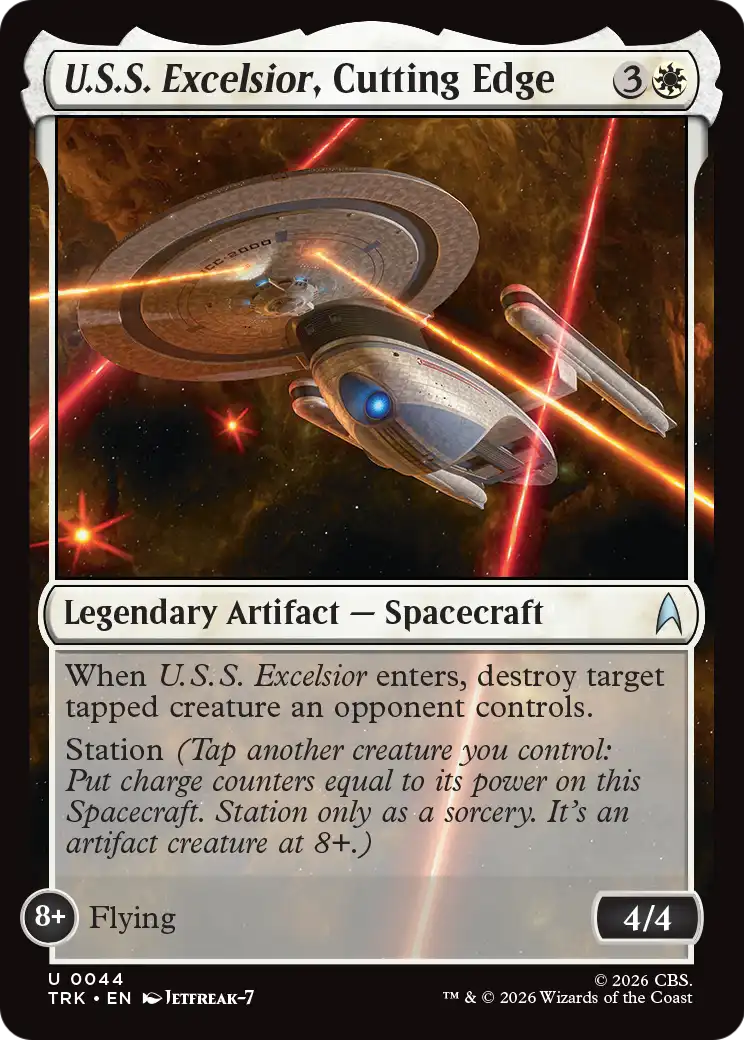 U.S.S. Excelsior, Cutting Edge [Star Trek] | Clutch Gaming