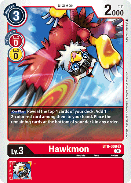 Hawkmon [BT8-009] [New Awakening] | Clutch Gaming