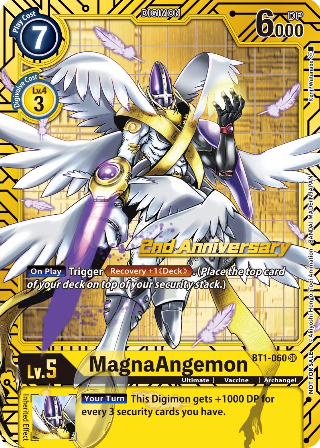 MagnaAngemon [BT1-060] (2nd Anniversary Card Set) [Release Special Booster Promos] | Clutch Gaming