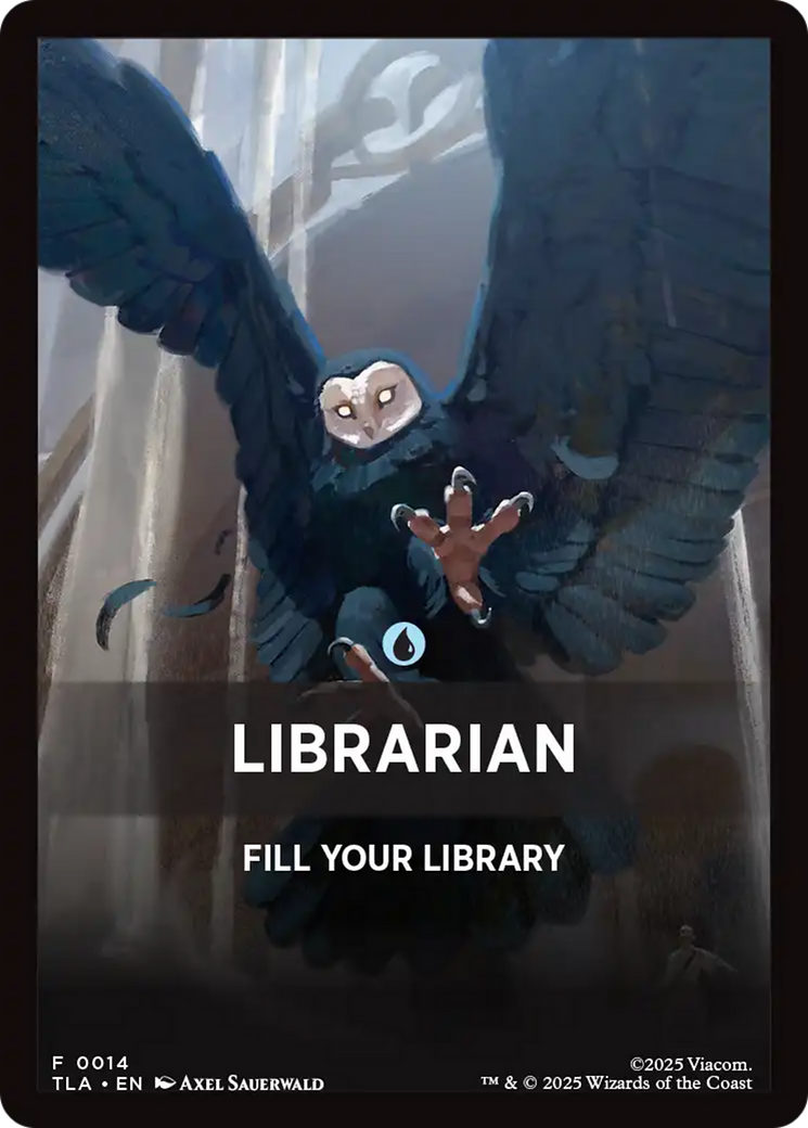 Librarian Theme Card [Avatar: The Last Airbender Tokens] | Clutch Gaming