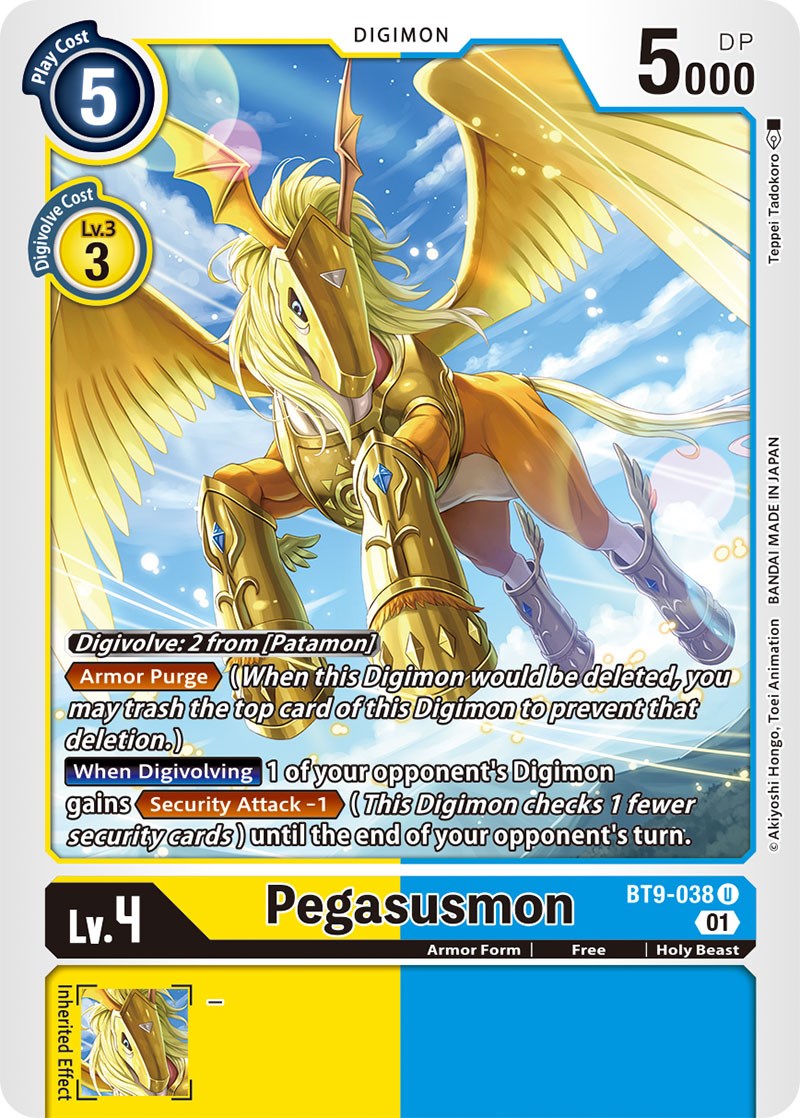 Pegasusmon [BT9-038] [X Record] | Clutch Gaming