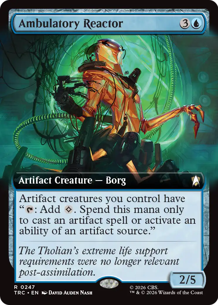 Ambulatory Reactor (Extended Art) [Star Trek Commander] | Clutch Gaming