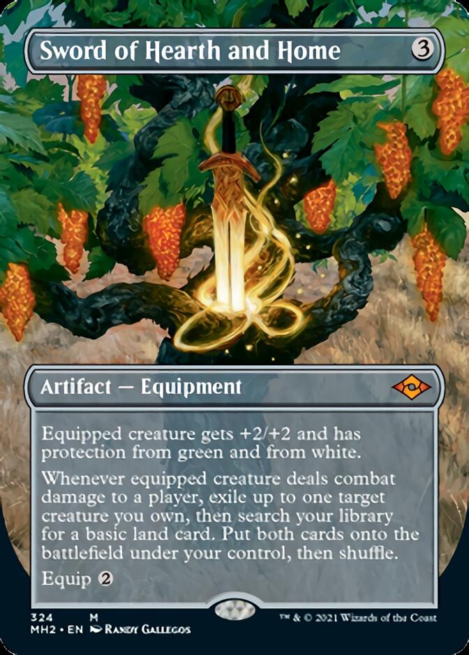 Sword of Hearth and Home (Borderless Alternate Art) [Modern Horizons 2] | Clutch Gaming