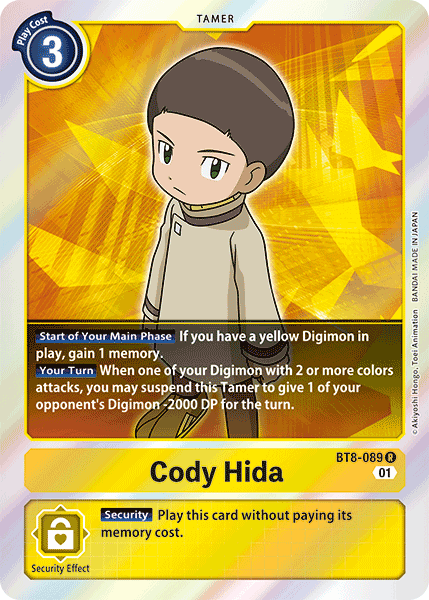 Cody Hida [BT8-089] [New Awakening] | Clutch Gaming