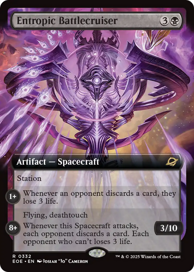 Entropic Battlecruiser (Extended Art) [Edge of Eternities] | Clutch Gaming