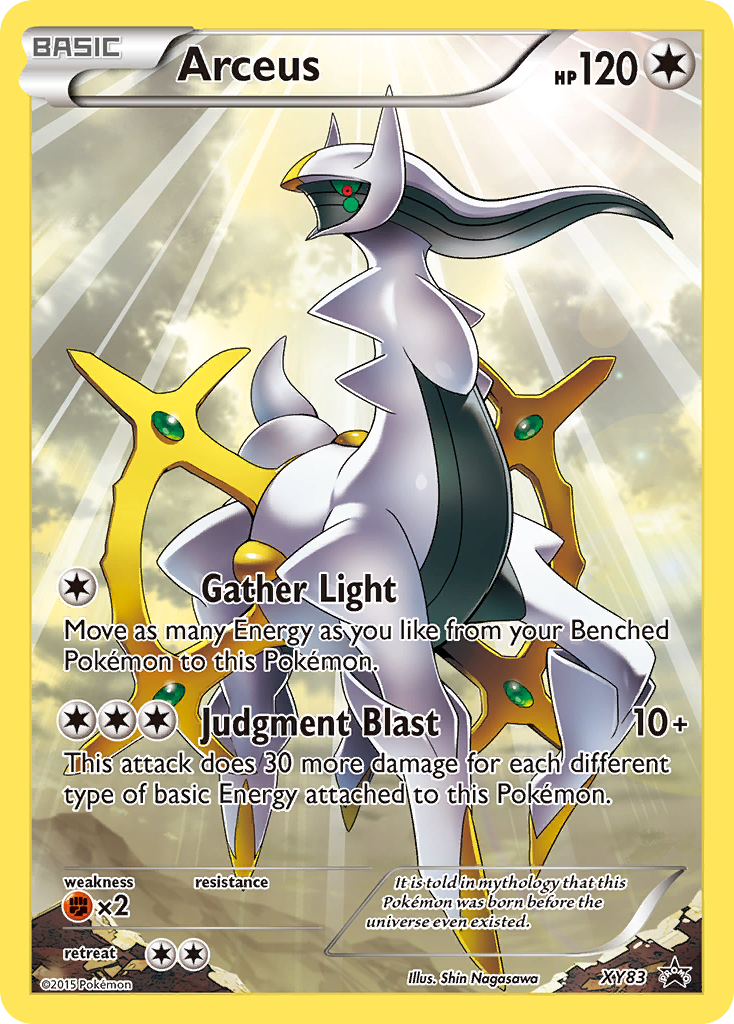 Arceus (XY83) [XY: Black Star Promos] | Clutch Gaming