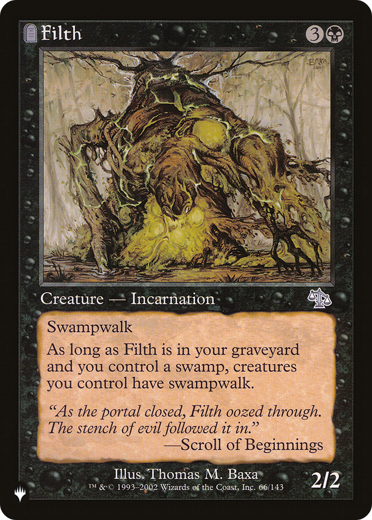 Filth [The List Reprints] | Clutch Gaming