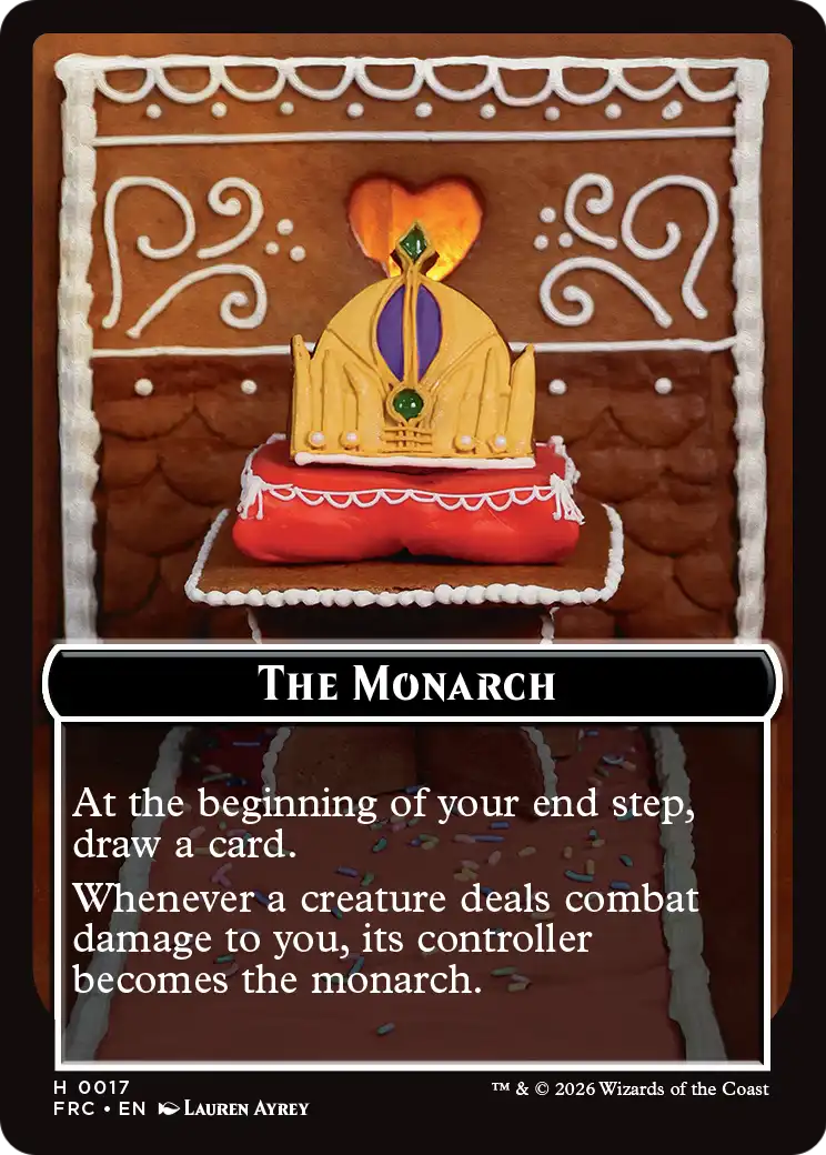 Citizen // The Monarch Double-Sided Token [Reality Fracture Commander Tokens] | Clutch Gaming