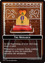 Citizen // The Monarch Double-Sided Token [Reality Fracture Commander Tokens] | Clutch Gaming