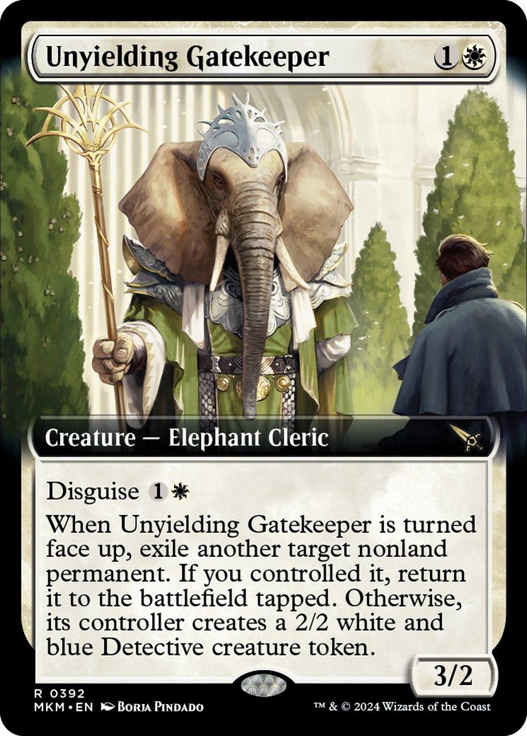 Unyielding Gatekeeper (Extended Art) [Murders at Karlov Manor] | Clutch Gaming